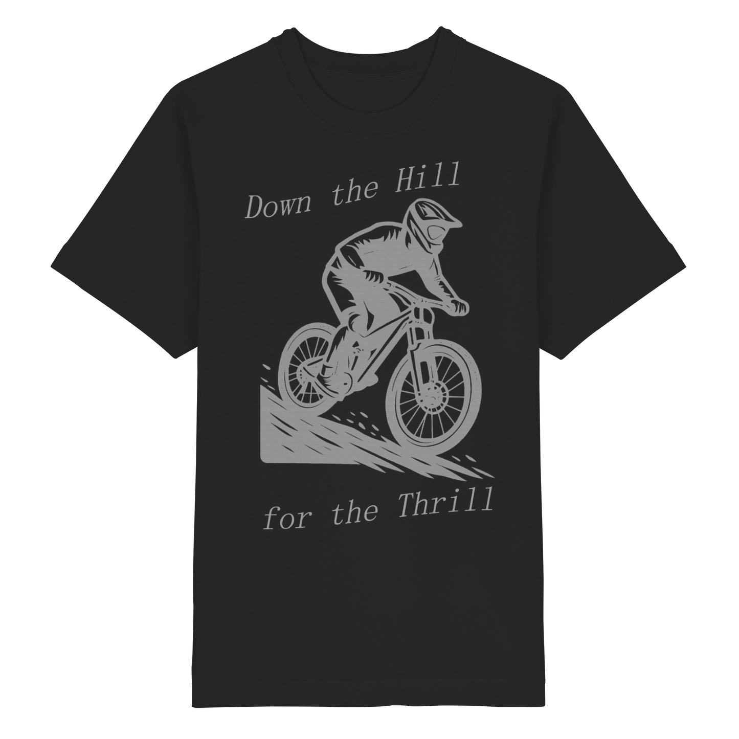Down the Hill - Heavy Oversized Organic Shirt