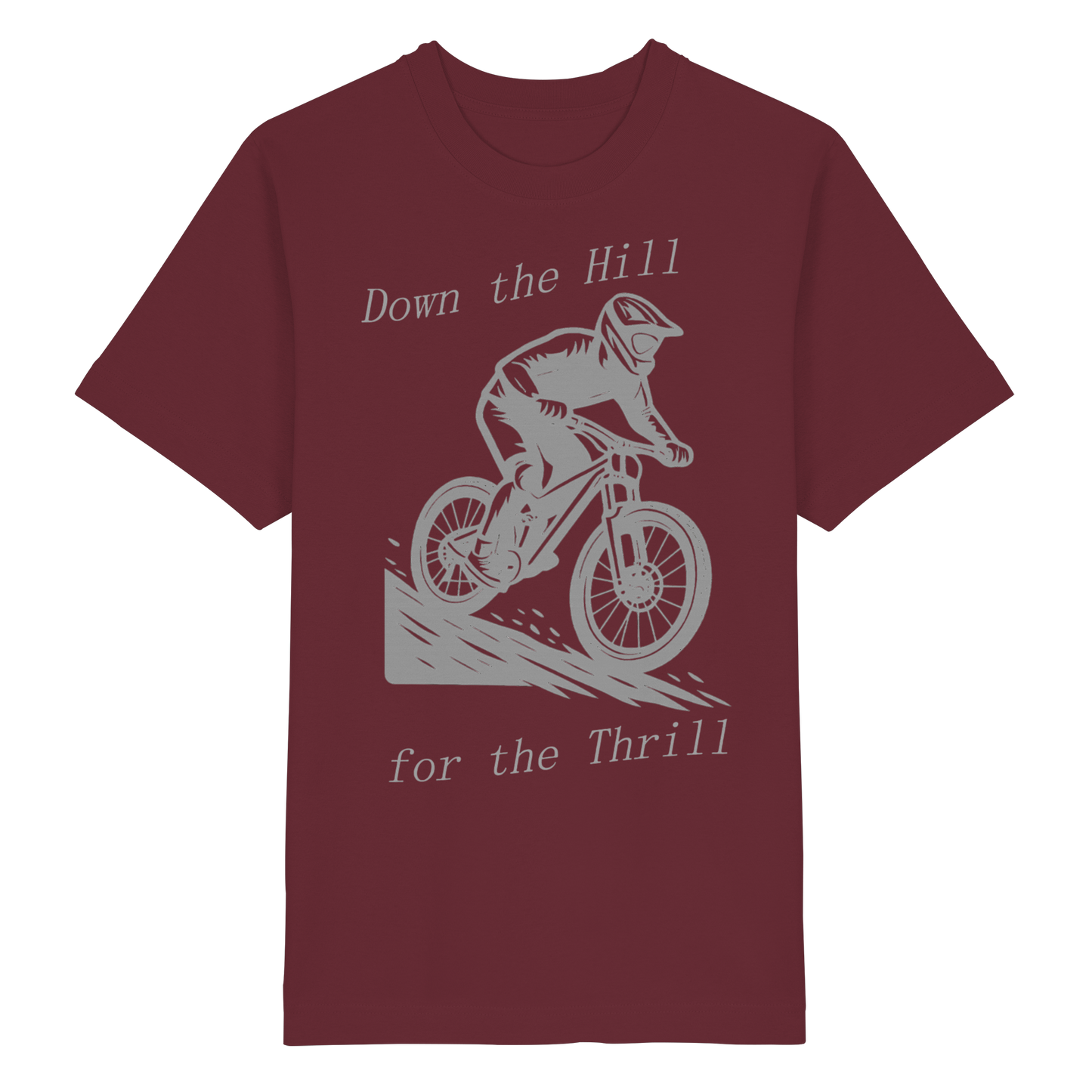 Down the Hill - Heavy Oversized Organic Shirt