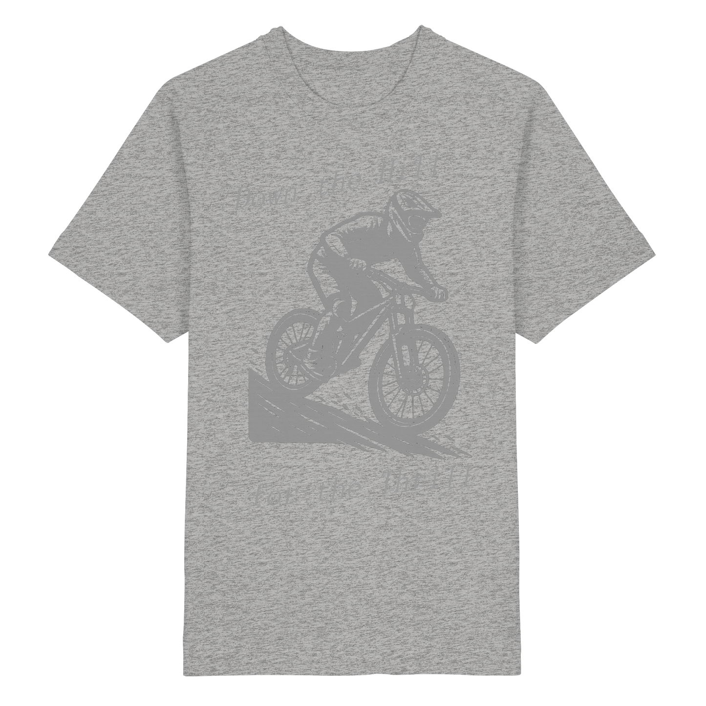 Down the Hill - Heavy Oversized Organic Shirt