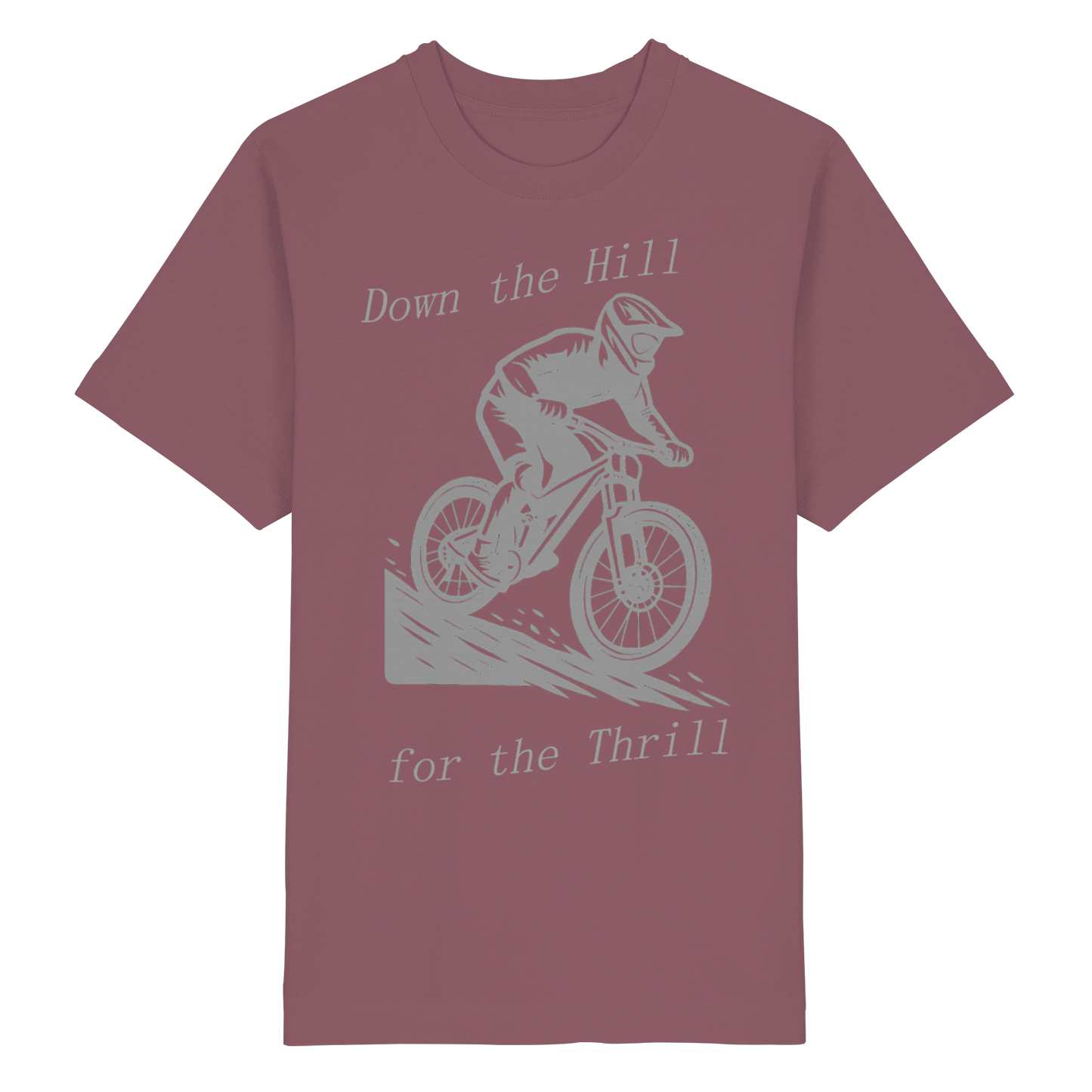 Down the Hill - Heavy Oversized Organic Shirt
