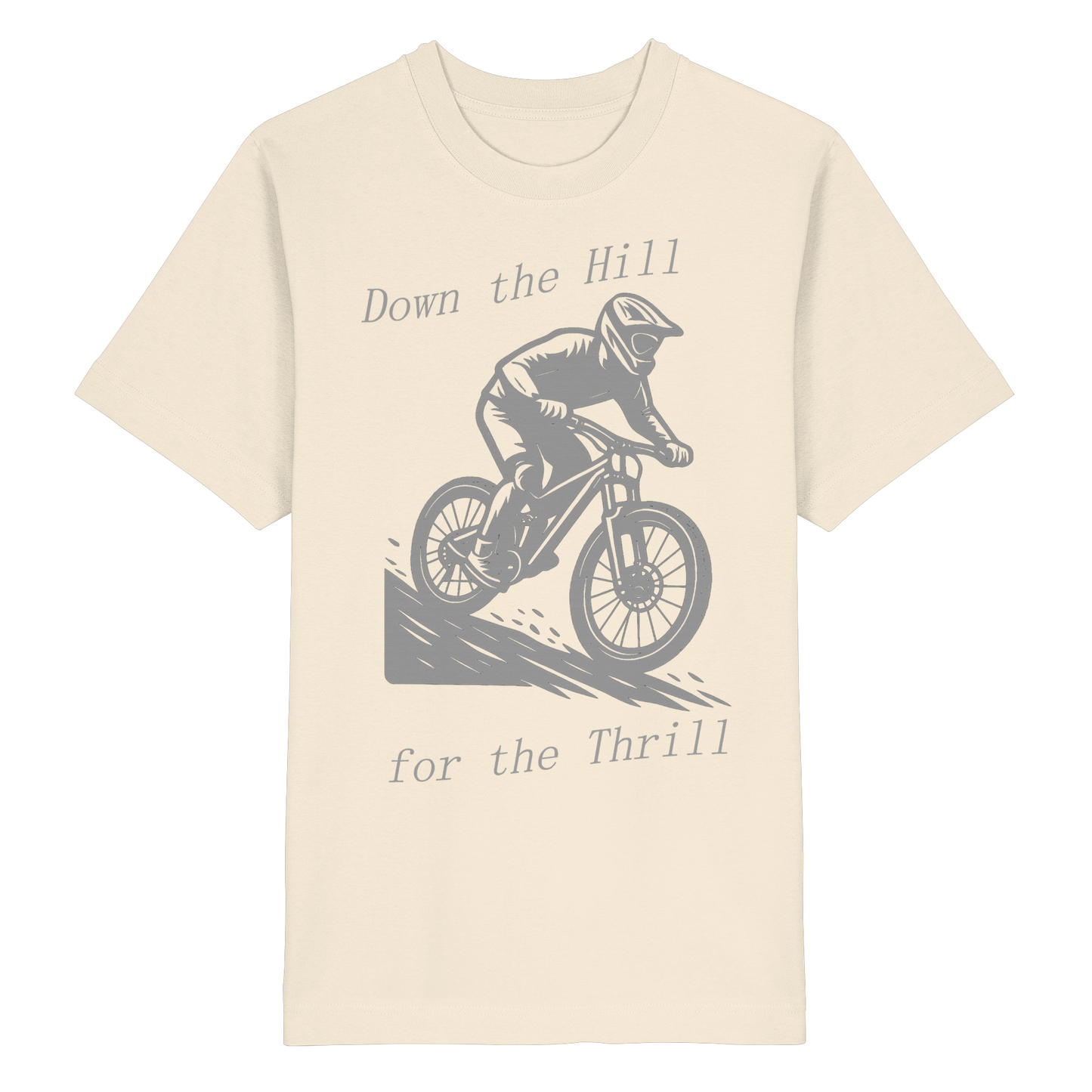 Down the Hill - Heavy Oversized Organic Shirt