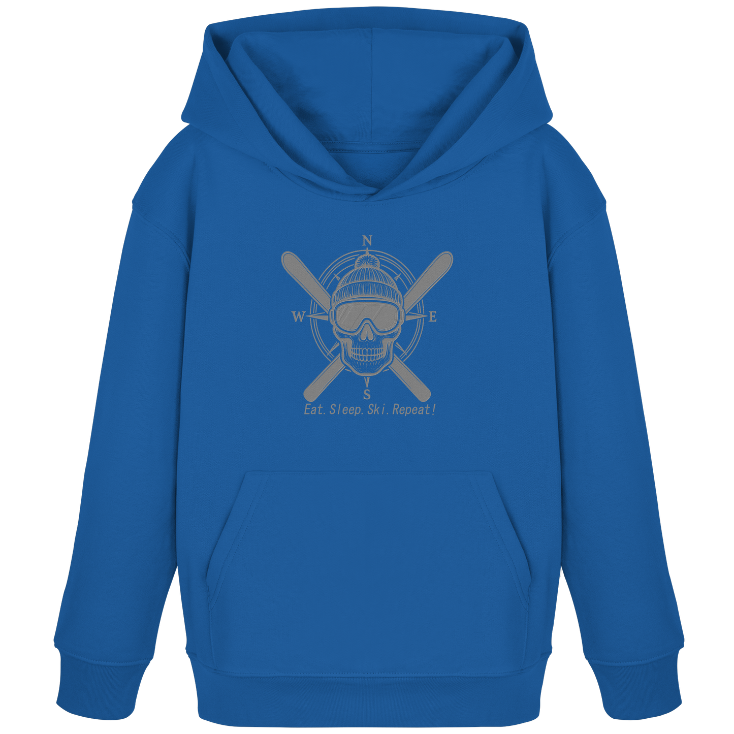 Eat.Sleep.Ski.Repeat! - Kids Organic Hoodie