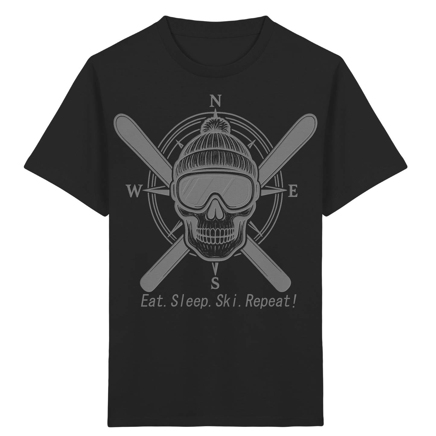 Eat.Sleep.Ski.Repeat! - Kids Organic Shirt