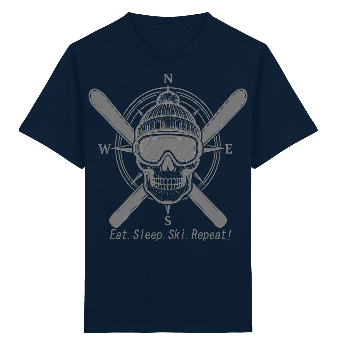 Eat.Sleep.Ski.Repeat! - Kids Organic Shirt