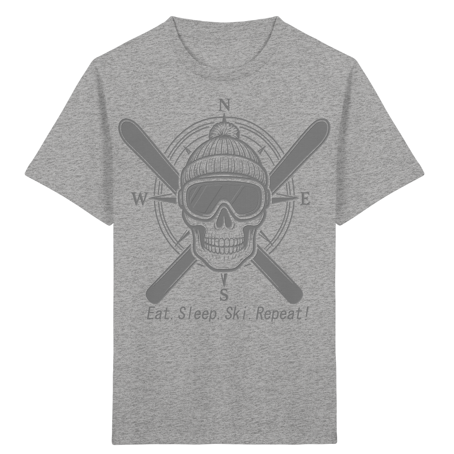 Eat.Sleep.Ski.Repeat! - Kids Organic Shirt