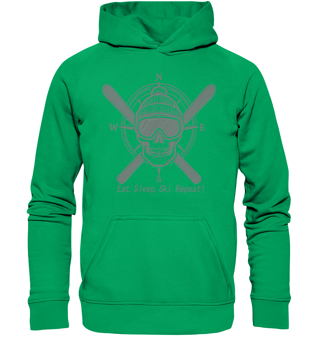 Eat.Sleep.Ski.Repeat! - Kids Premium Hoodie