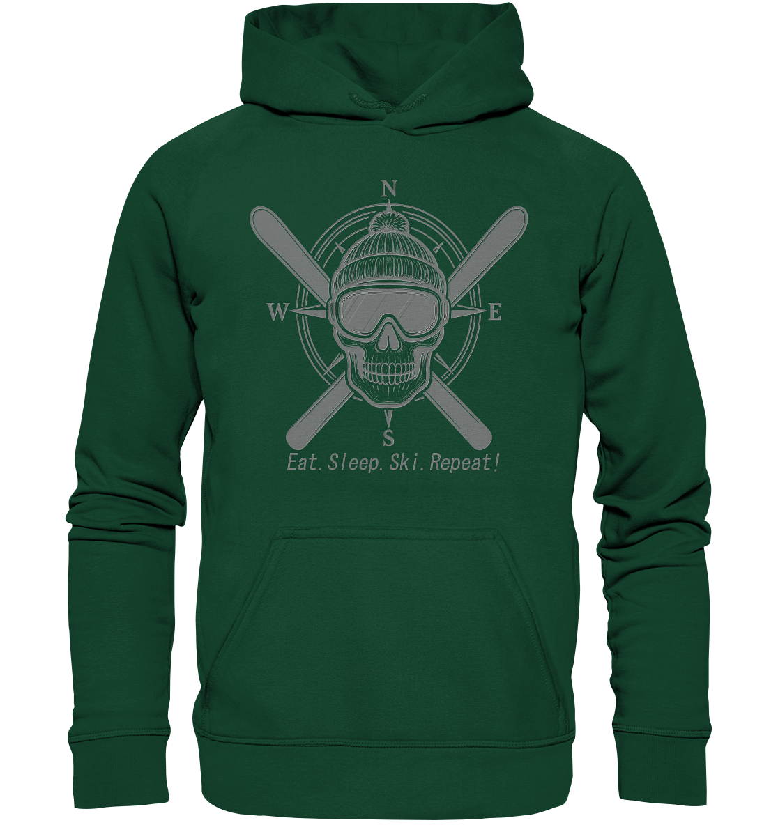 Eat.Sleep.Ski.Repeat! - Kids Premium Hoodie