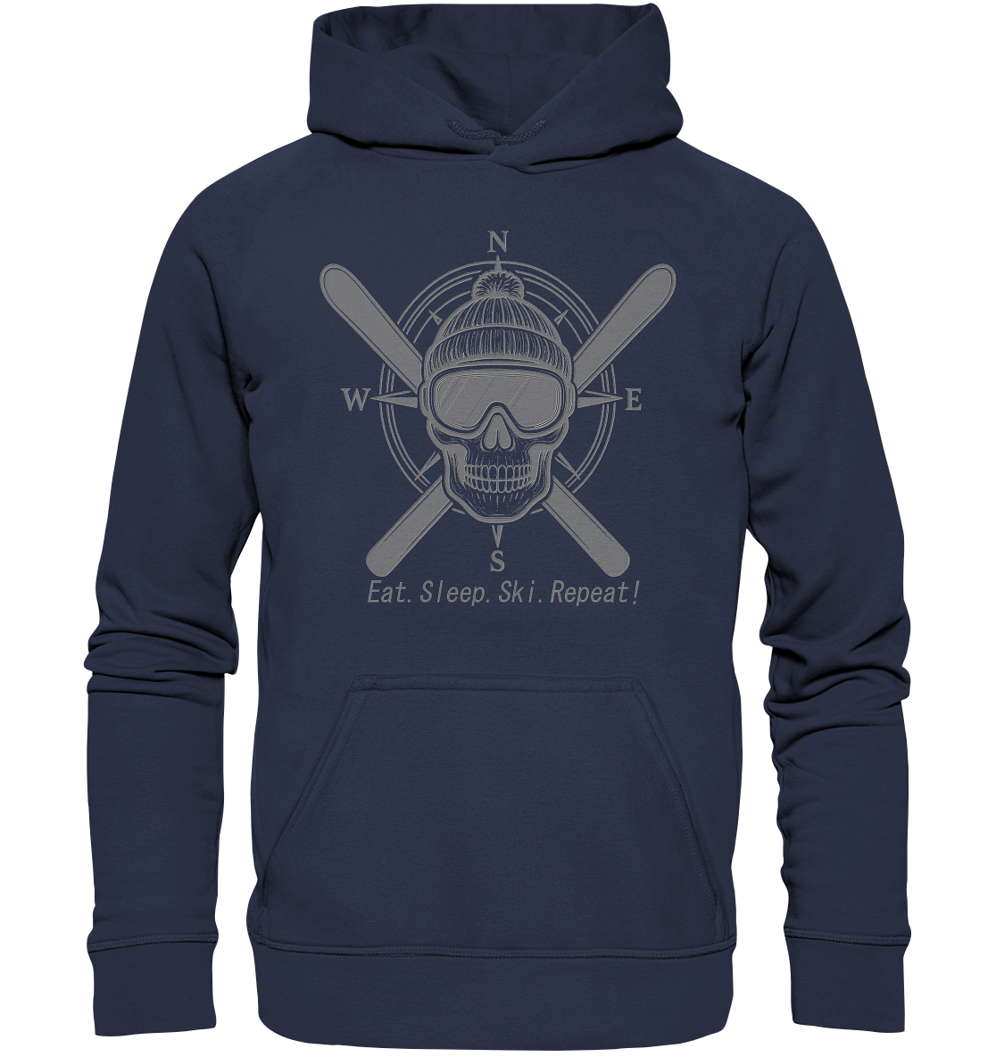 Eat.Sleep.Ski.Repeat! - Kids Premium Hoodie