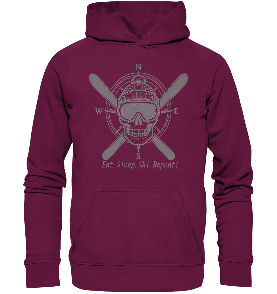 Eat.Sleep.Ski.Repeat! - Kids Premium Hoodie