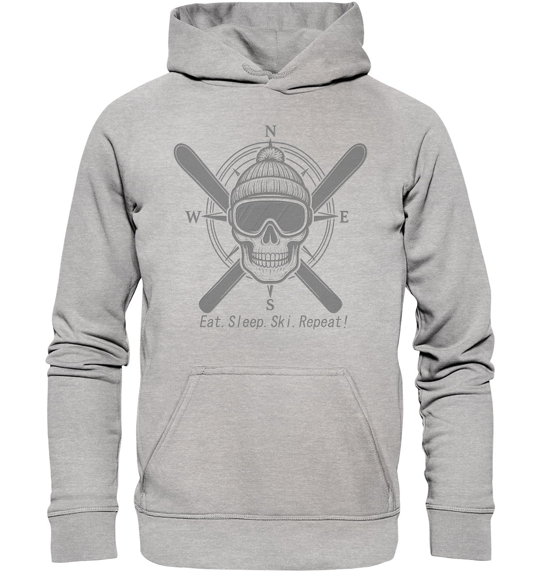 Eat.Sleep.Ski.Repeat! - Kids Premium Hoodie