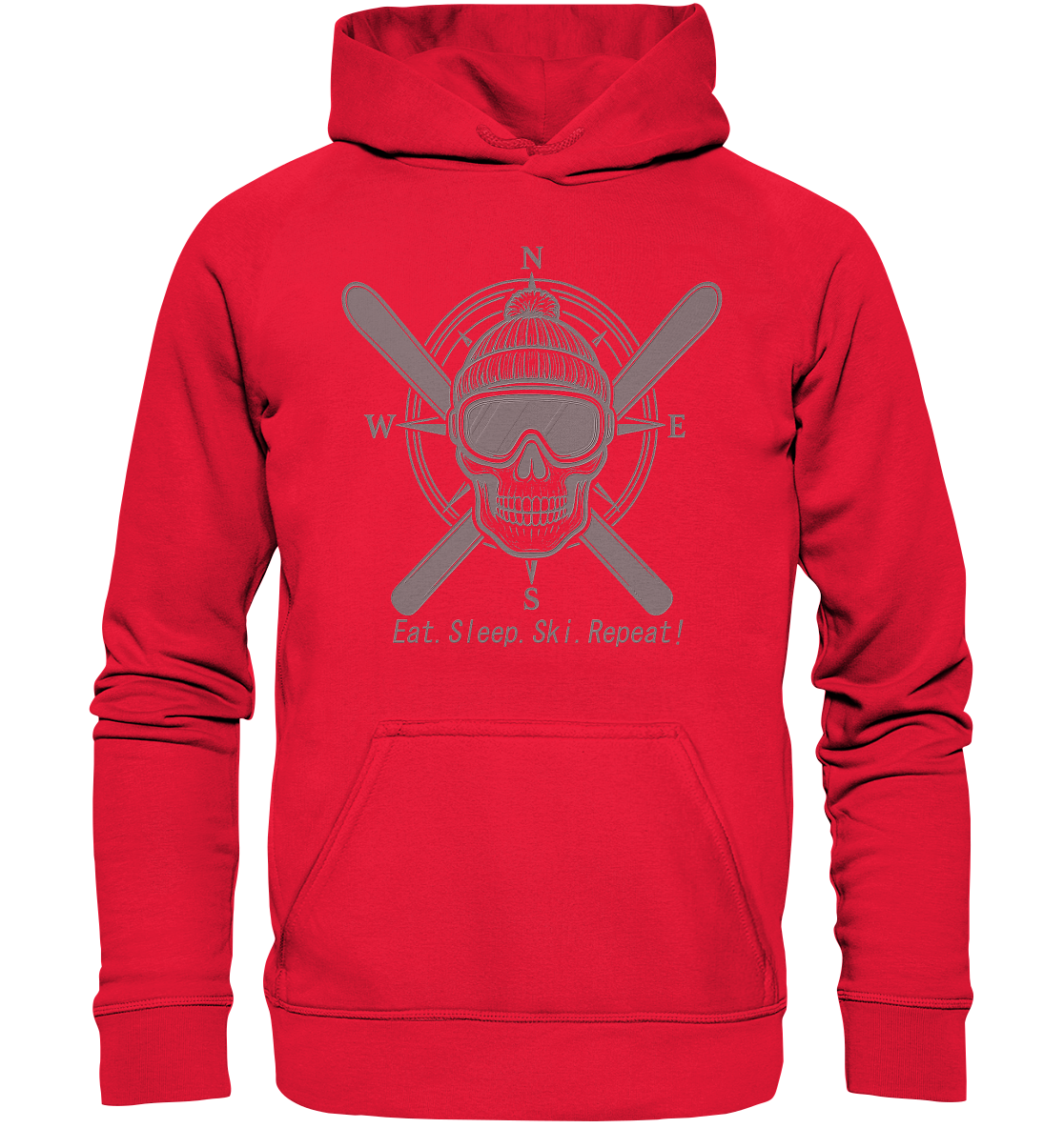 Eat.Sleep.Ski.Repeat! - Kids Premium Hoodie