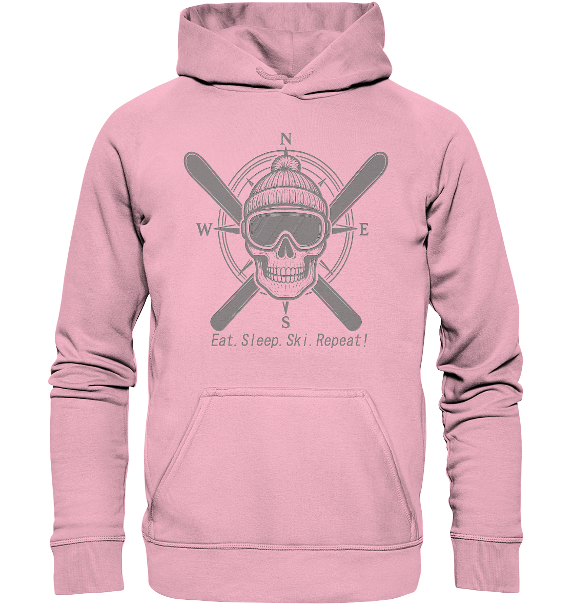 Eat.Sleep.Ski.Repeat! - Kids Premium Hoodie