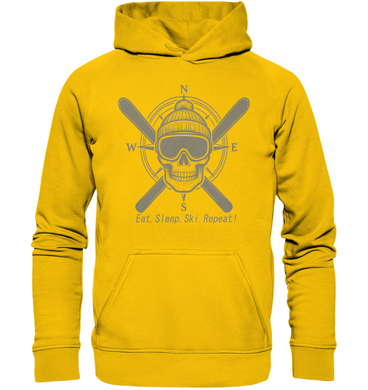 Eat.Sleep.Ski.Repeat! - Kids Premium Hoodie