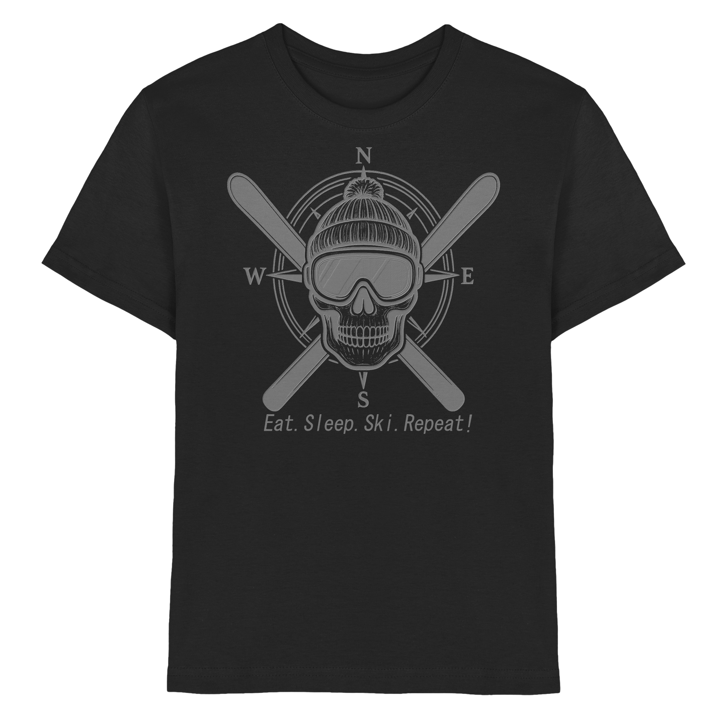 Eat.Sleep.Ski.Repeat! - Kids Premium Shirt