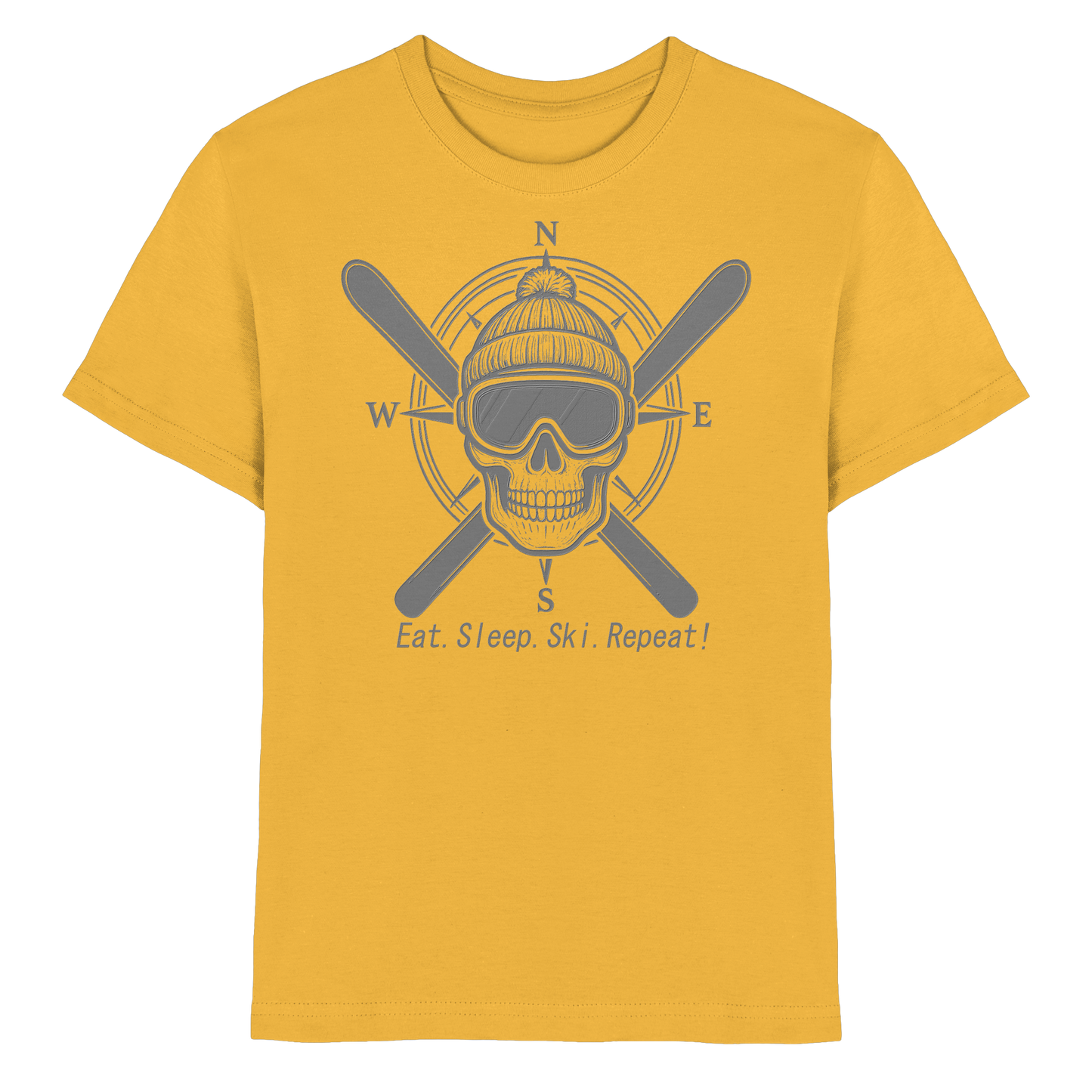 Eat.Sleep.Ski.Repeat! - Kids Premium Shirt