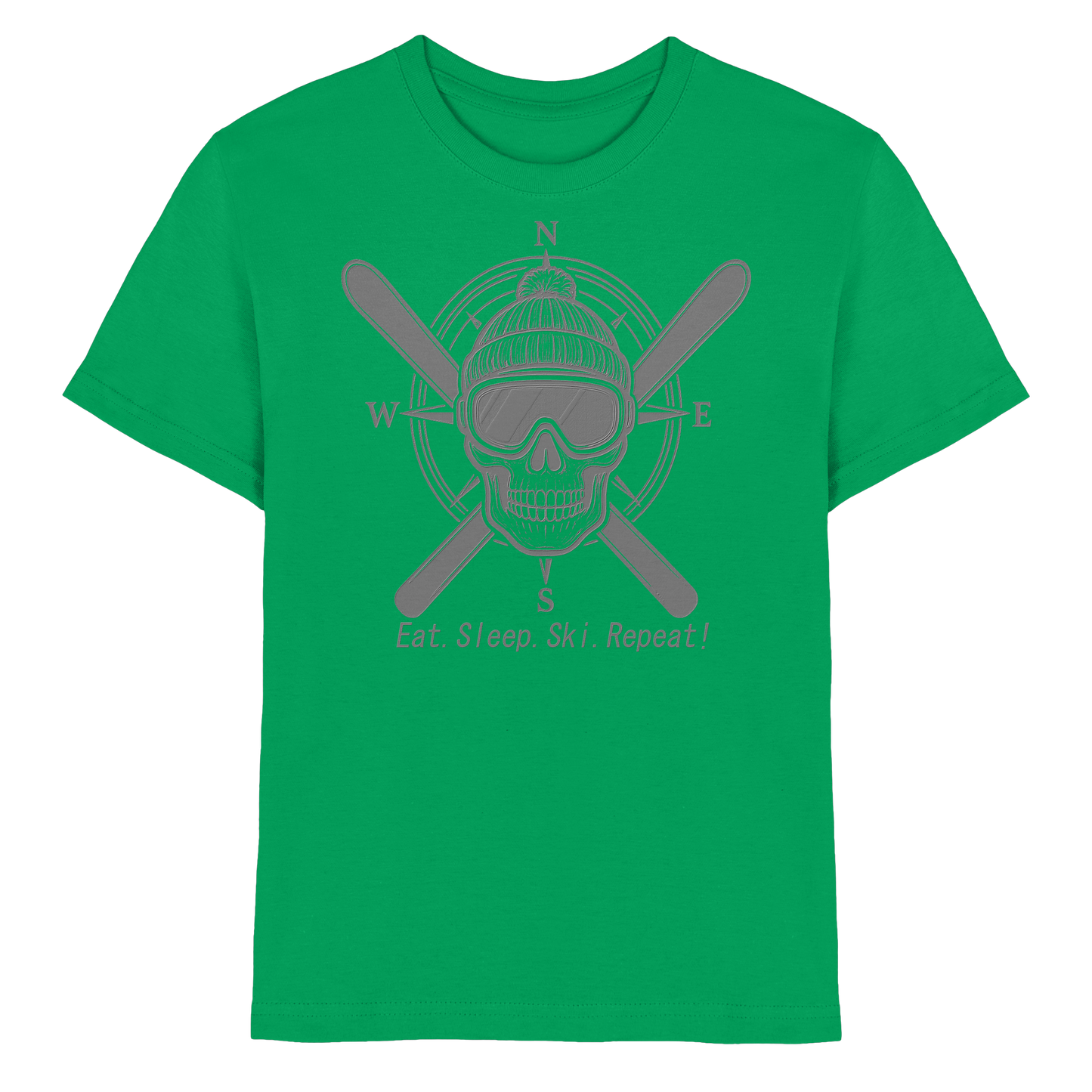 Eat.Sleep.Ski.Repeat! - Kids Premium Shirt