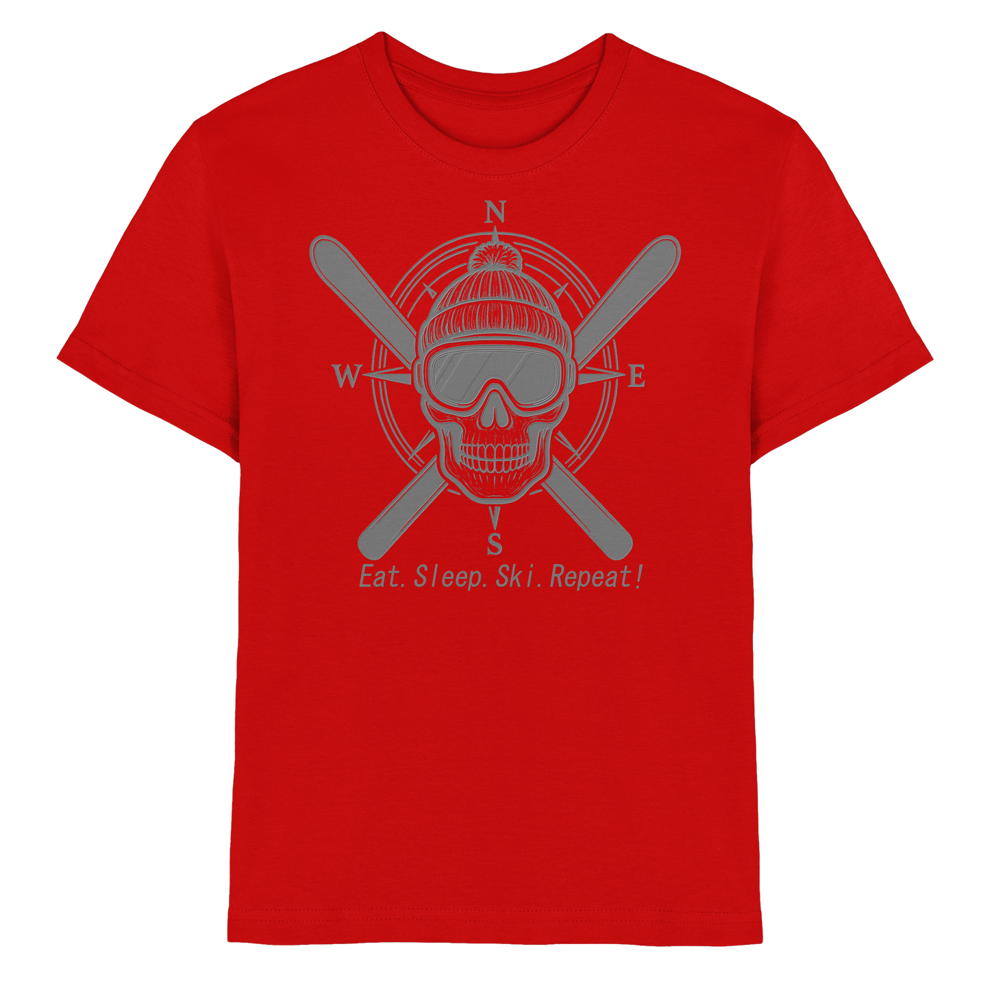 Eat.Sleep.Ski.Repeat! - Kids Premium Shirt