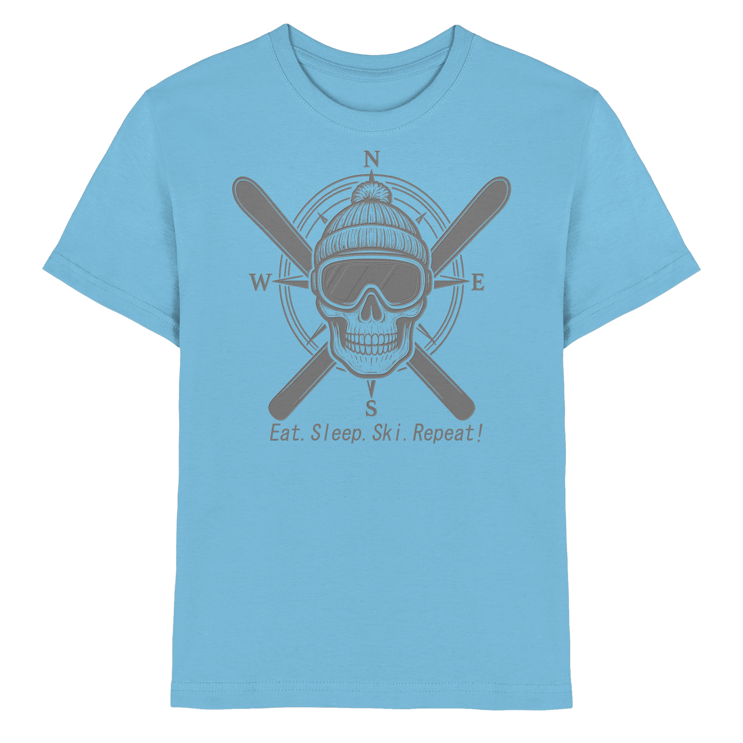 Eat.Sleep.Ski.Repeat! - Kids Premium Shirt