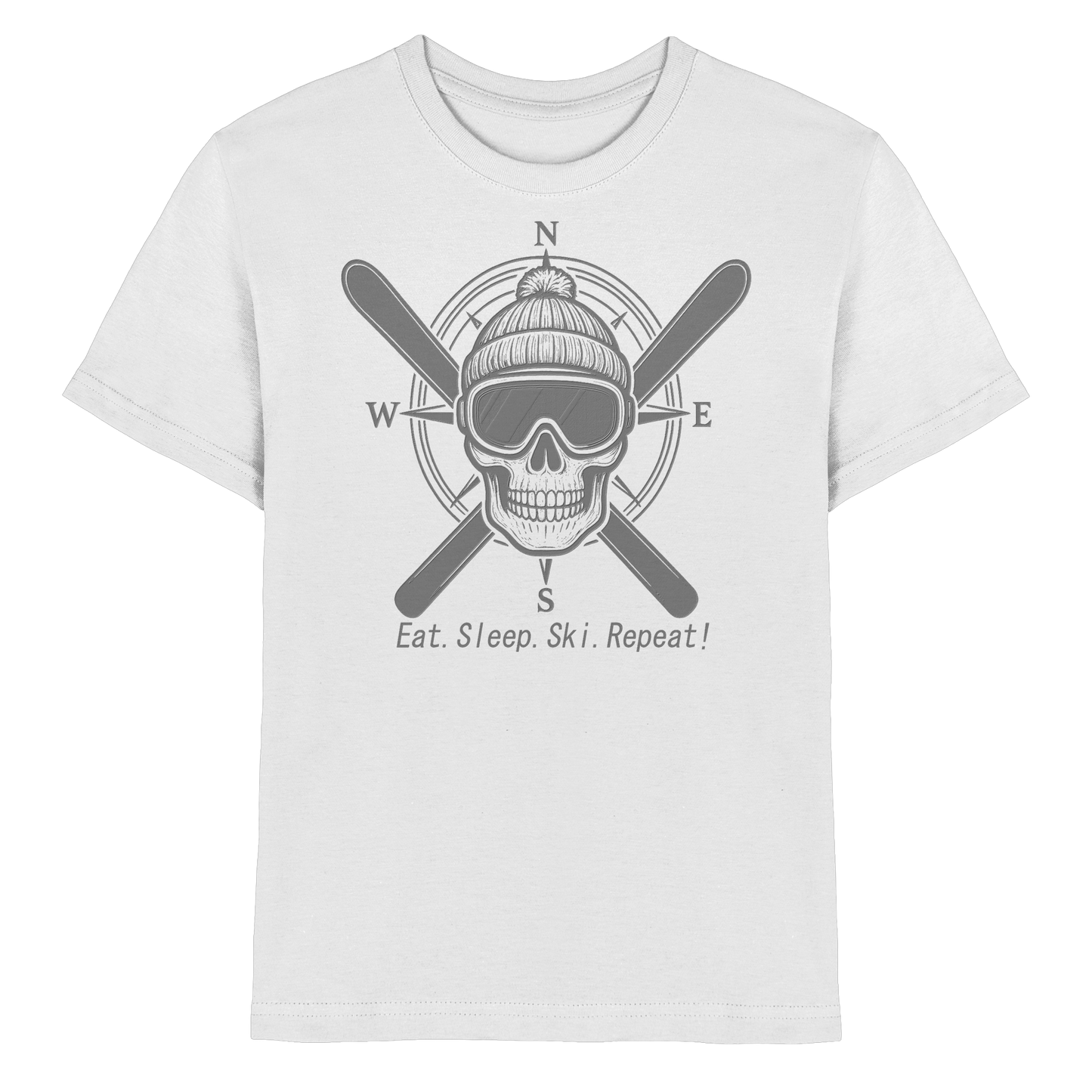 Eat.Sleep.Ski.Repeat! - Kids Premium Shirt