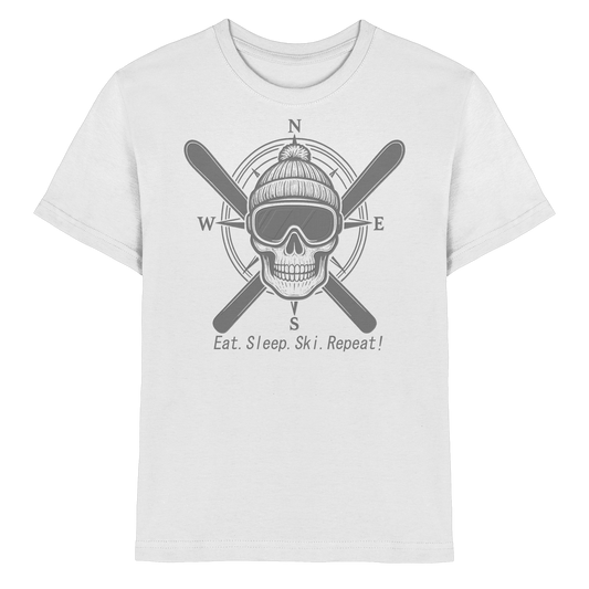 Eat.Sleep.Ski.Repeat! - Kids Premium Shirt