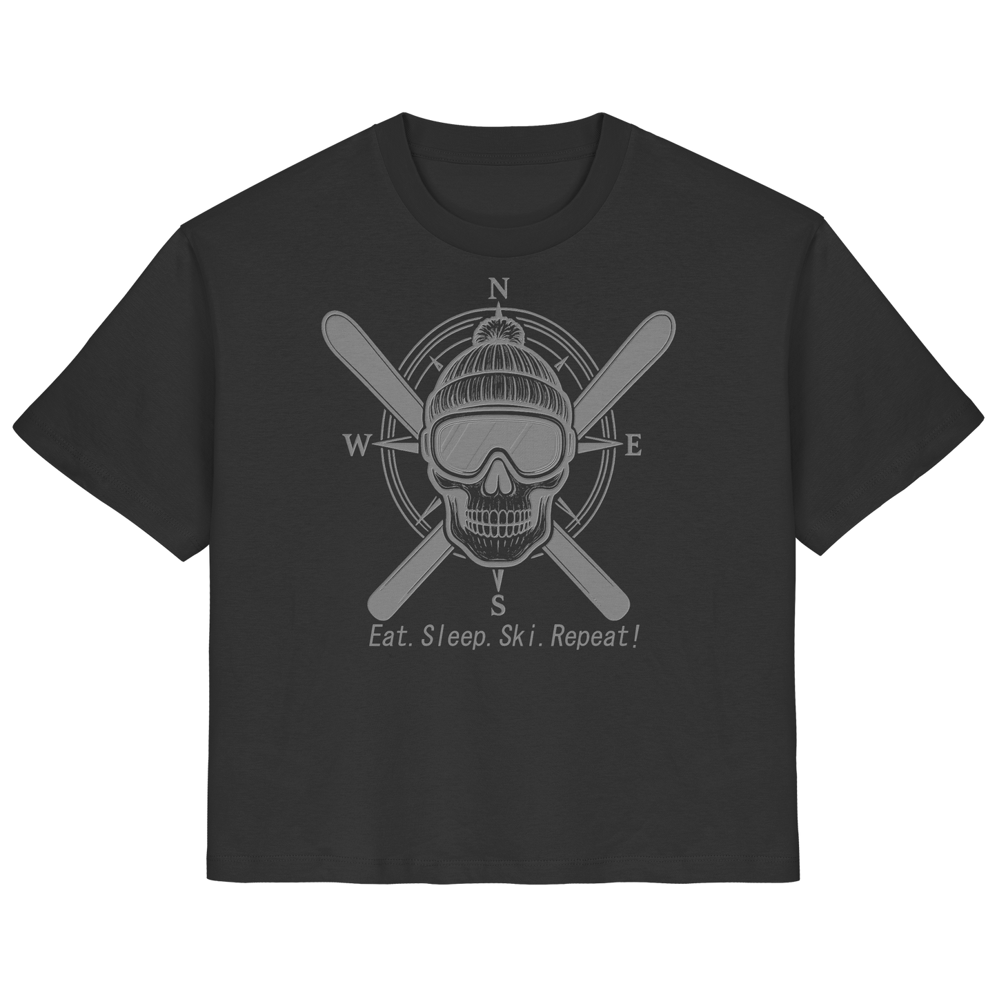 Eat.Sleep.Ski.Repeat! - Ladies Organic Shirt