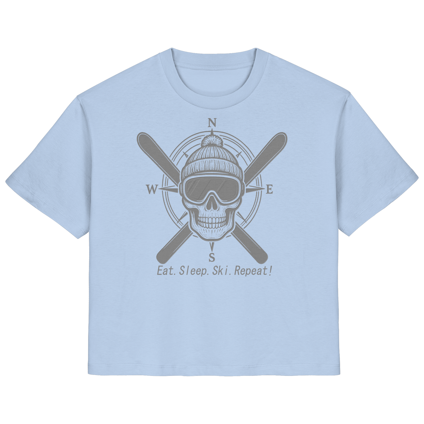 Eat.Sleep.Ski.Repeat! - Ladies Organic Shirt
