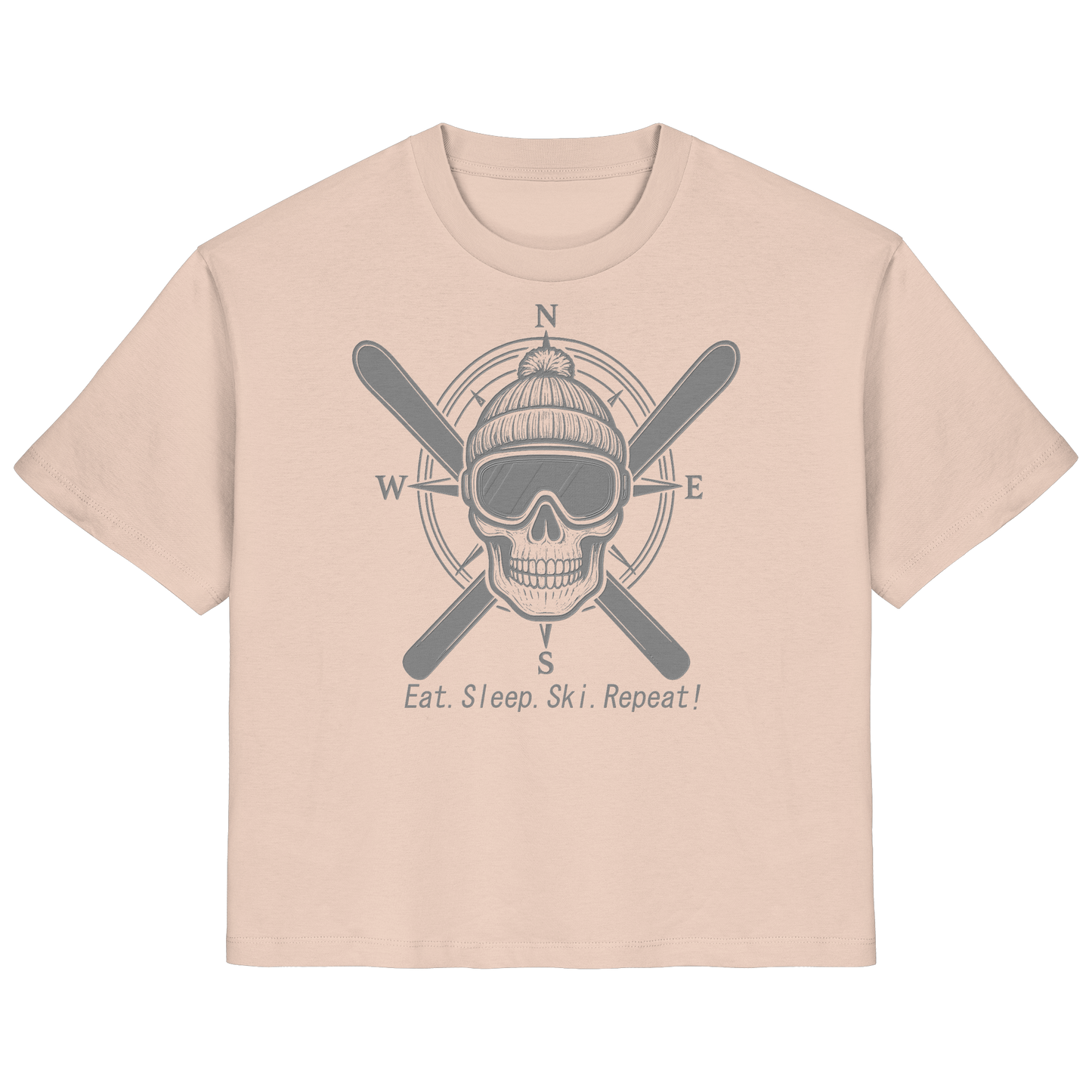 Eat.Sleep.Ski.Repeat! - Ladies Organic Shirt
