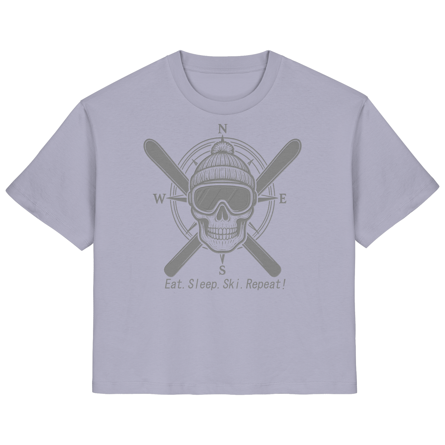Eat.Sleep.Ski.Repeat! - Ladies Organic Shirt