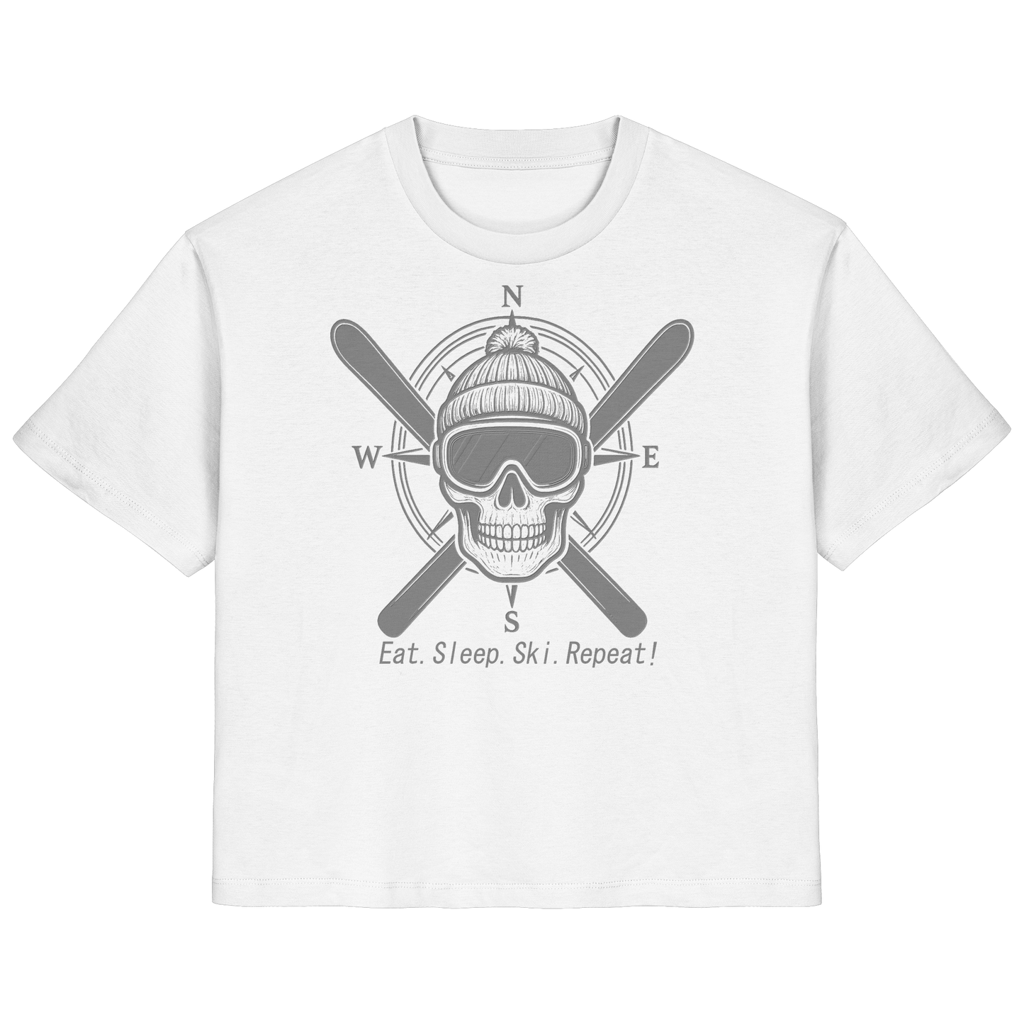 Eat.Sleep.Ski.Repeat! - Ladies Organic Shirt