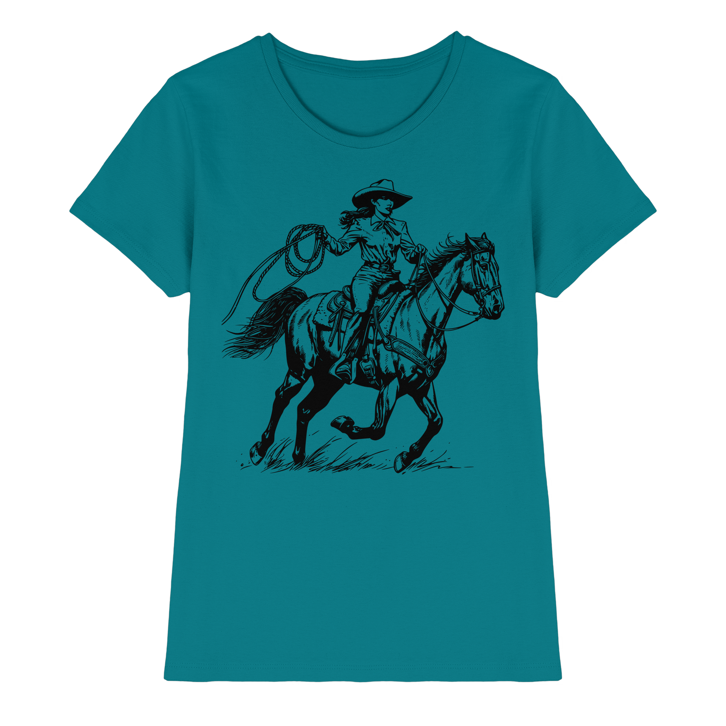 Cowgirl - Ladies Premium Shirt