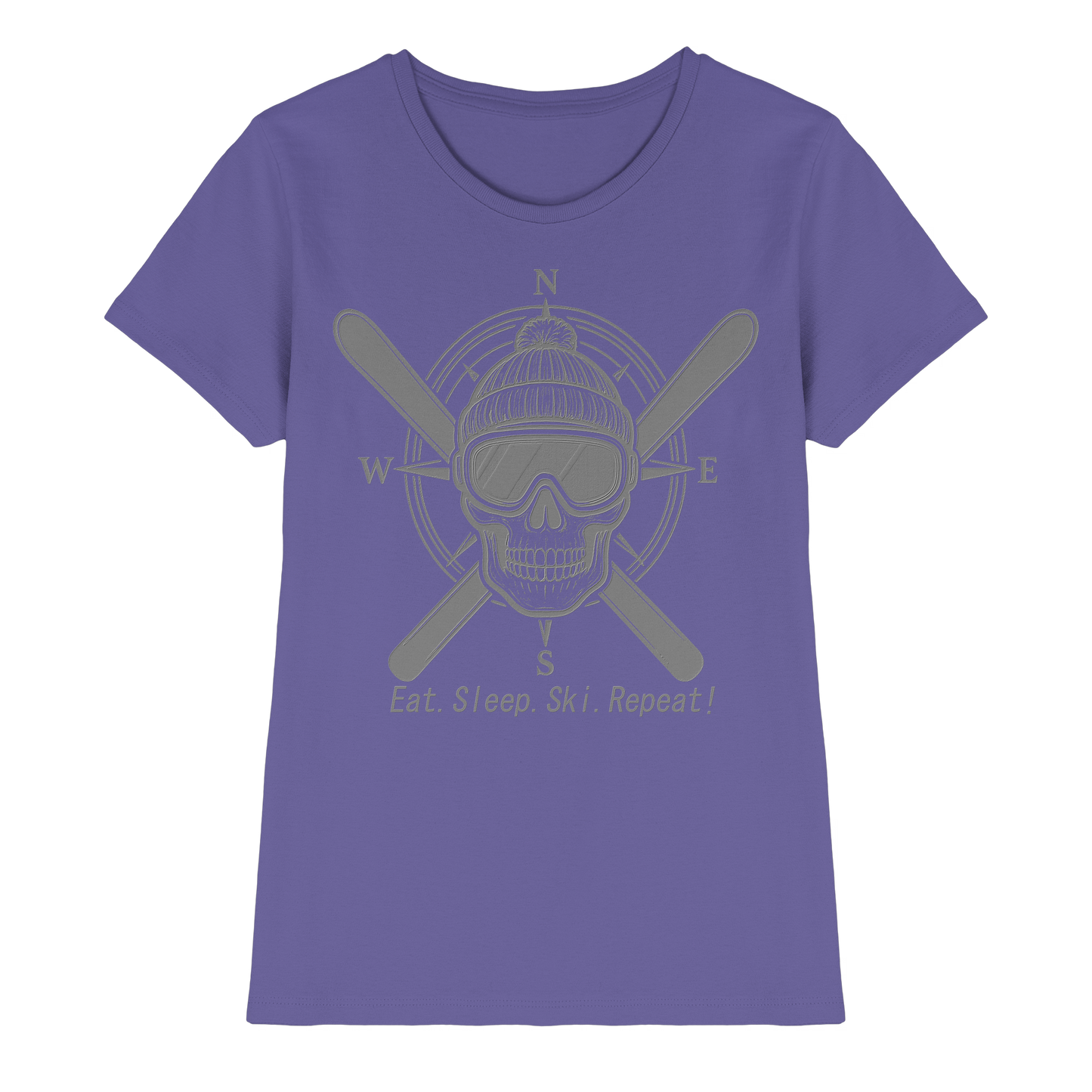 Eat.Sleep.Ski.Repeat! - Ladies Premium Shirt