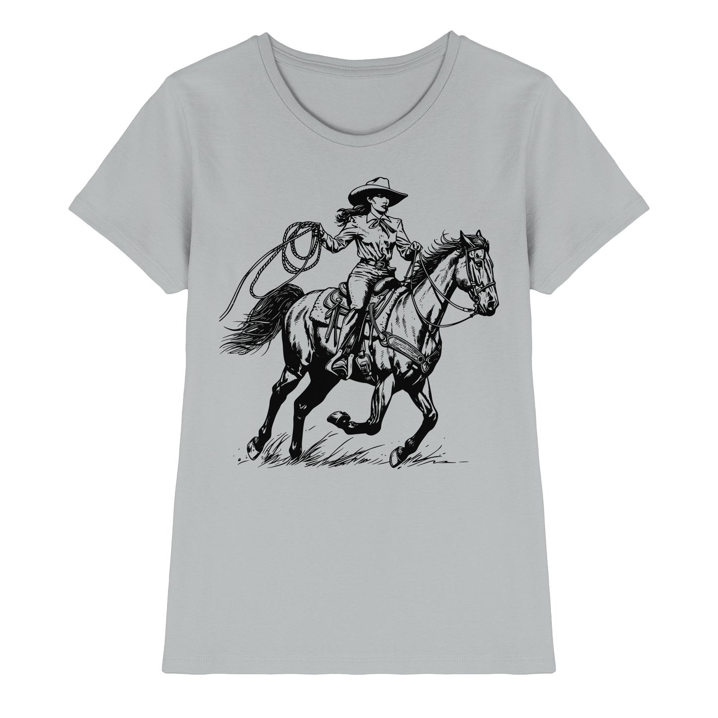 Cowgirl - Ladies Premium Shirt