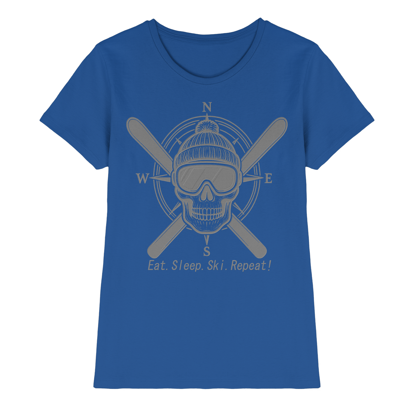 Eat.Sleep.Ski.Repeat! - Ladies Premium Shirt