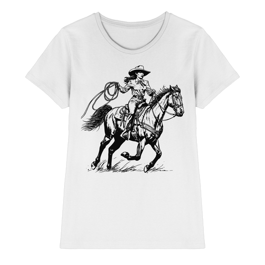 Cowgirl - Ladies Premium Shirt
