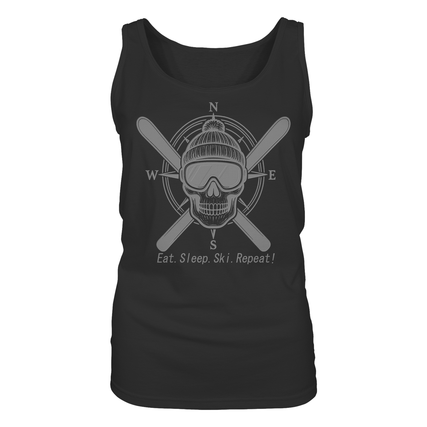 Eat.Sleep.Ski.Repeat! - Ladies Tank-Top