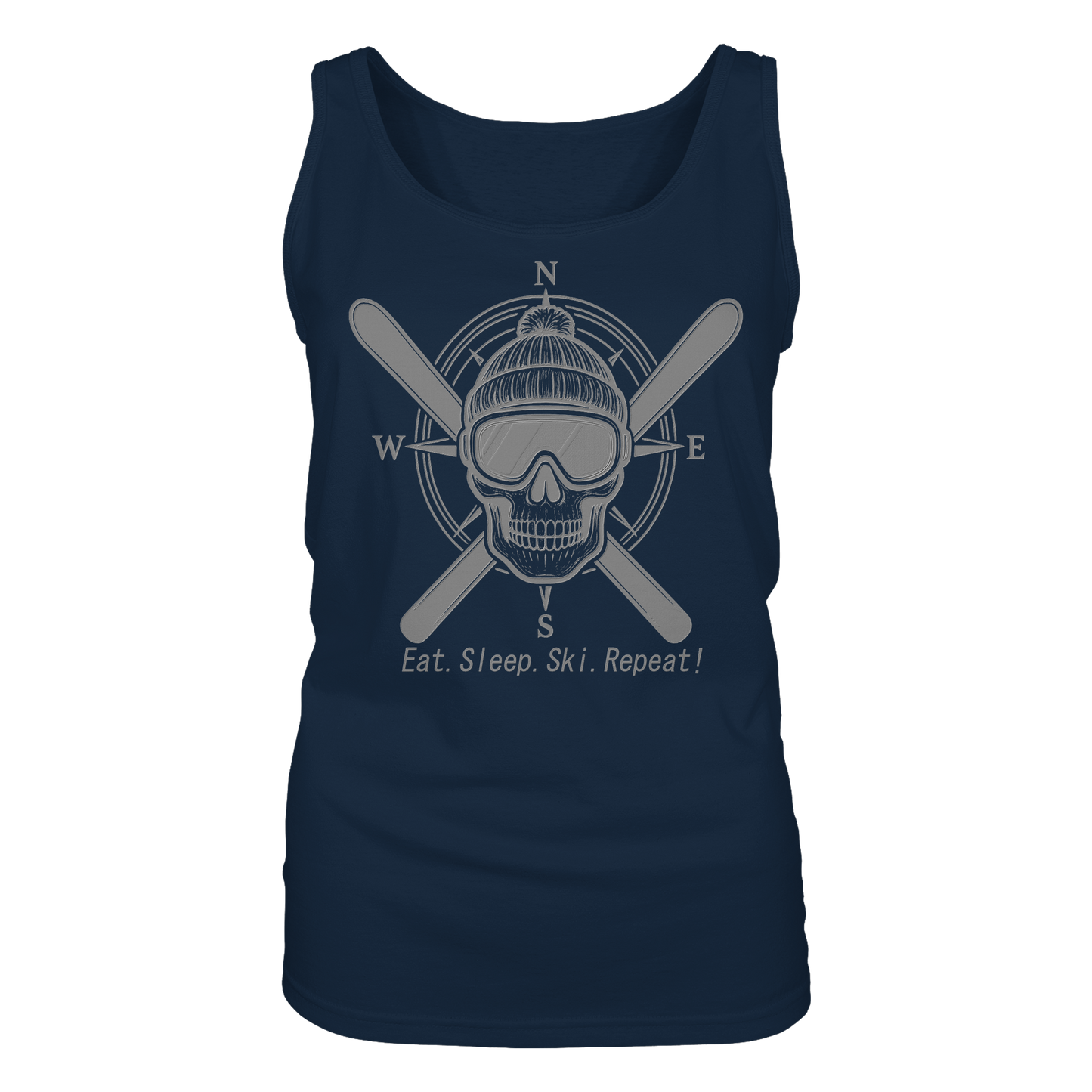 Eat.Sleep.Ski.Repeat! - Ladies Tank-Top