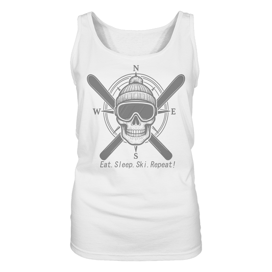 Eat.Sleep.Ski.Repeat! - Ladies Tank-Top