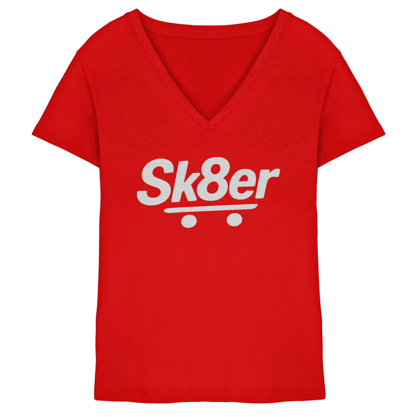 Skater - Ladies V-Neck Shirt
