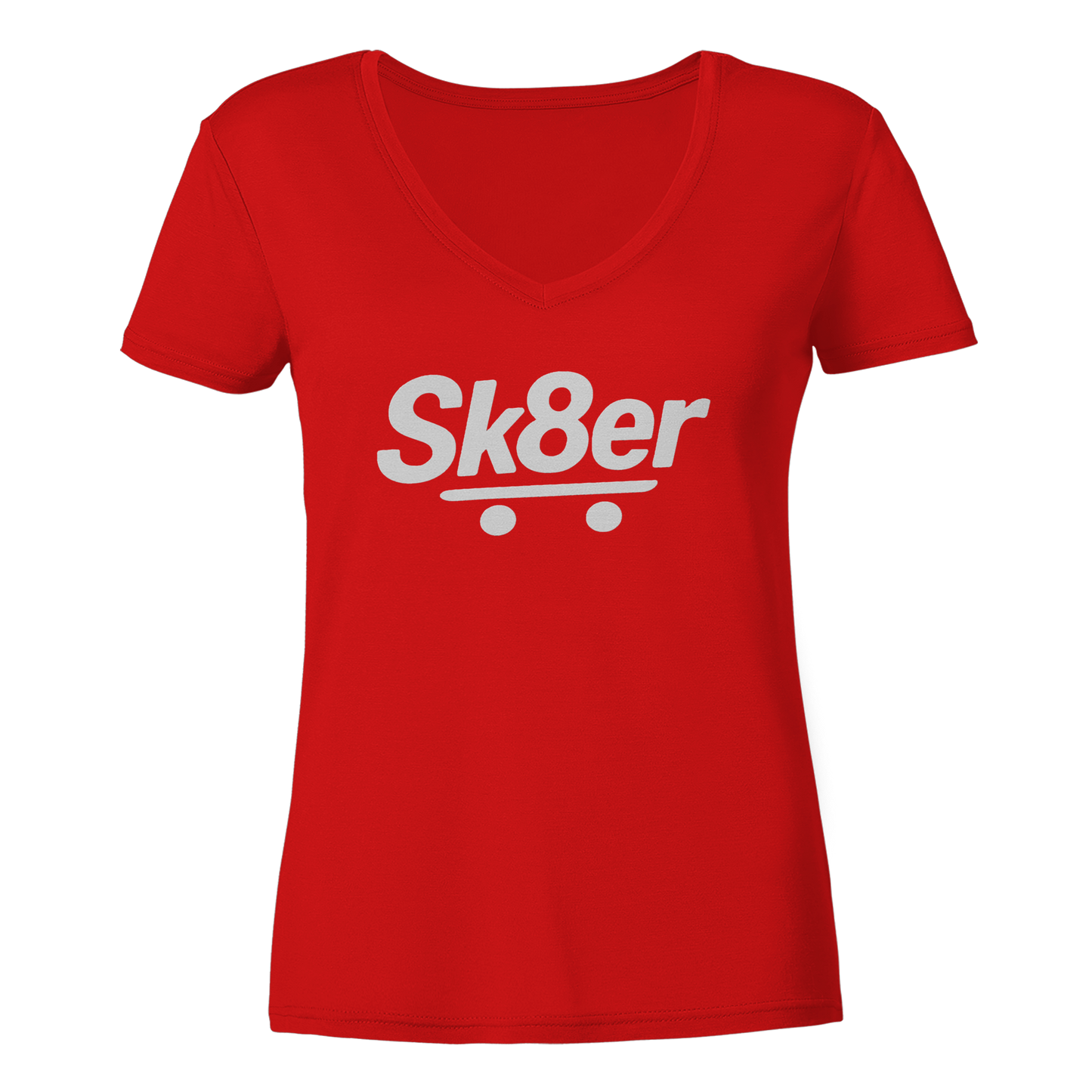 Skater - Ladies V-Neck Shirt