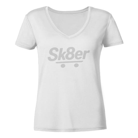 Skater - Ladies V-Neck Shirt