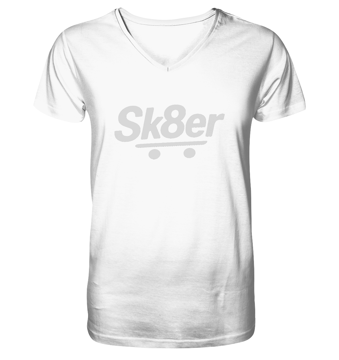 Skater - Mens Organic V-Neck Shirt