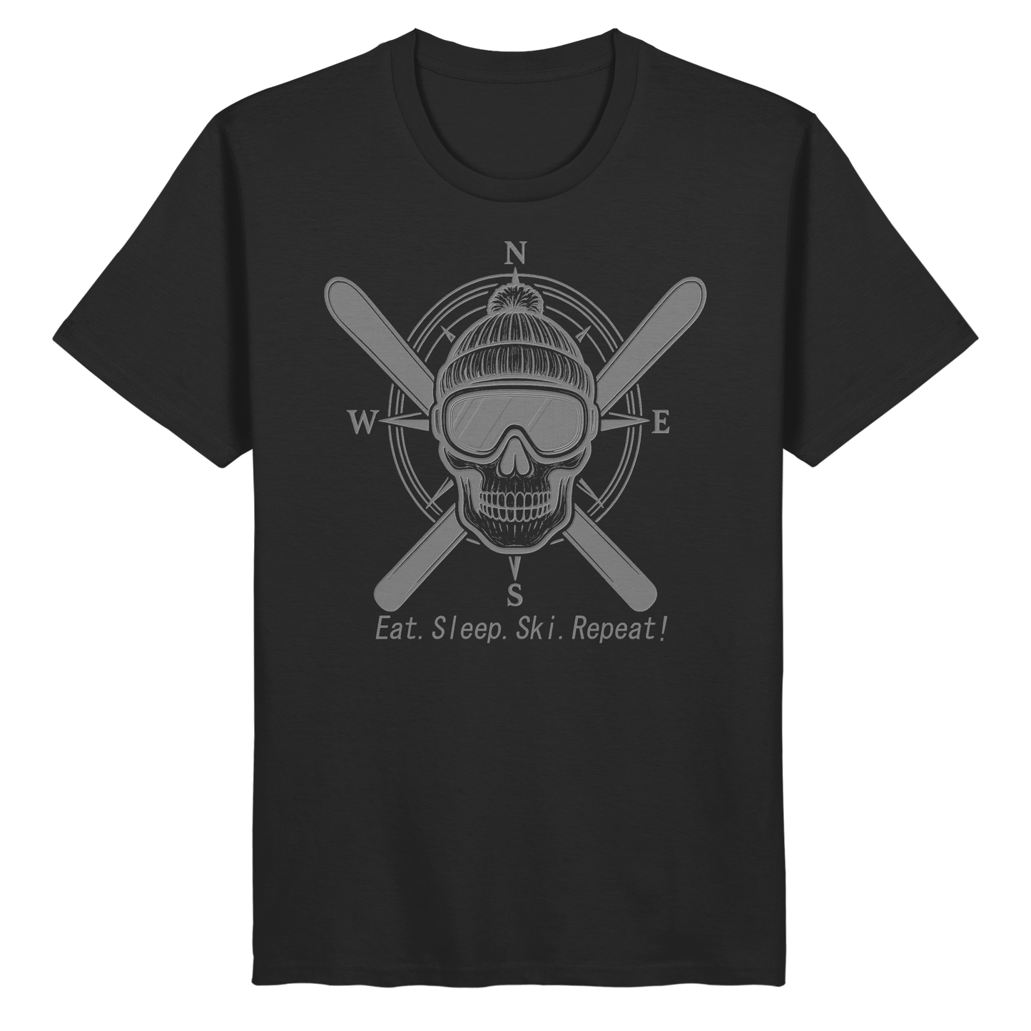 Eat.Sleep.Ski.Repeat! - Organic Basic Shirt