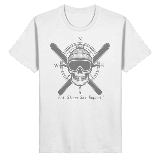 Eat.Sleep.Ski.Repeat! - Organic Basic Shirt