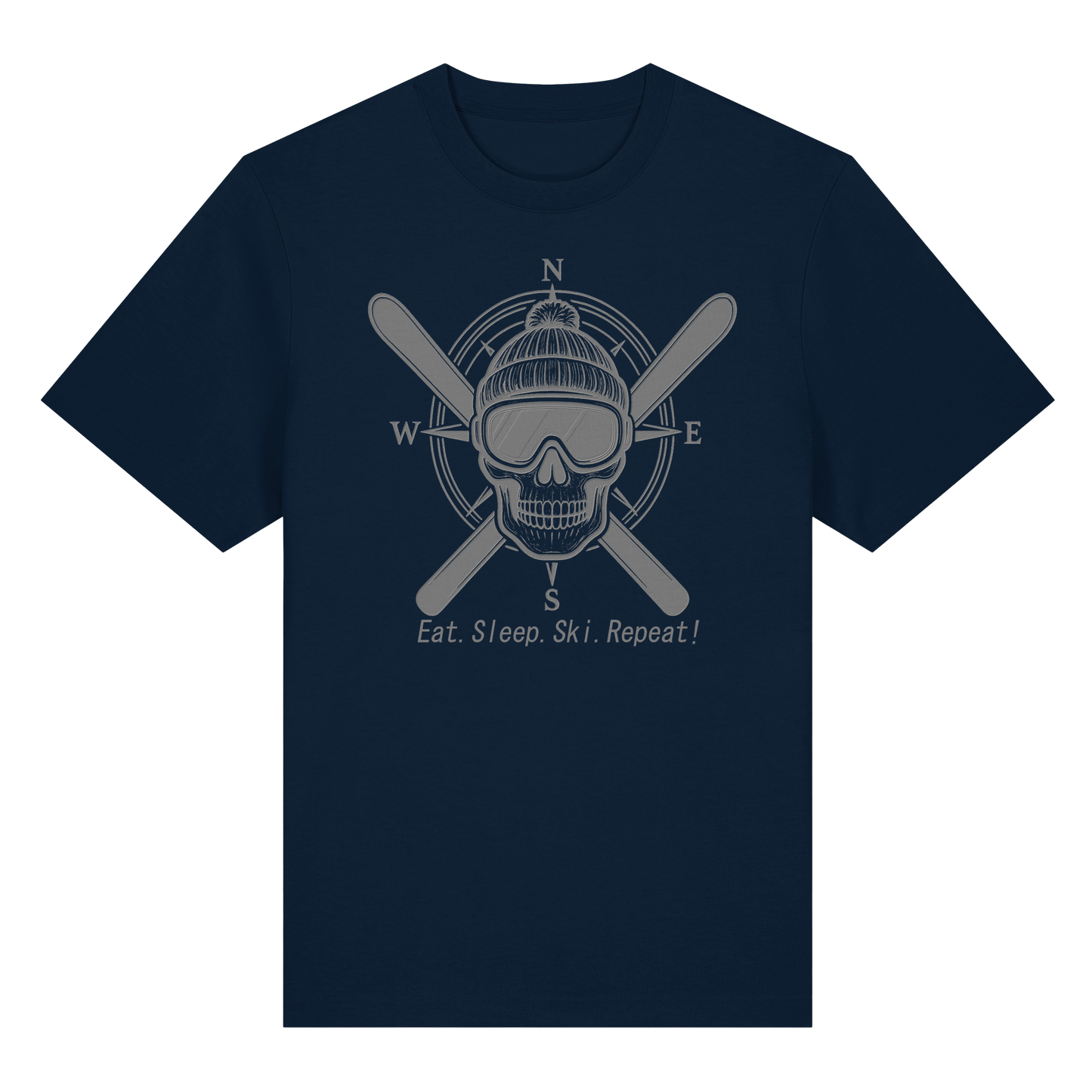 Eat.Sleep.Ski.Repeat! - Organic Heavy T-Shirt