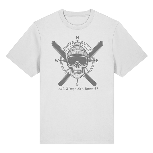 Eat.Sleep.Ski.Repeat! - Organic Heavy T-Shirt
