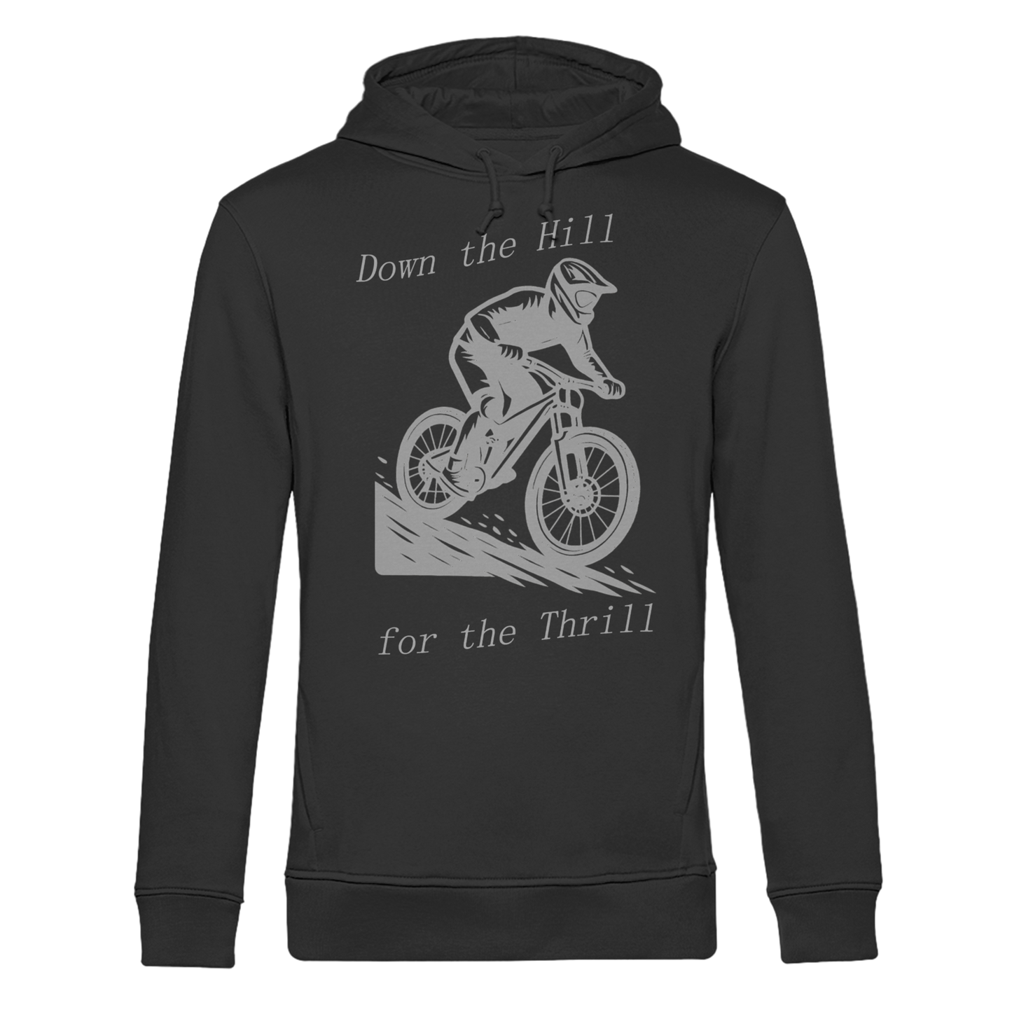 Down the Hill - Organic Hoodie B&C