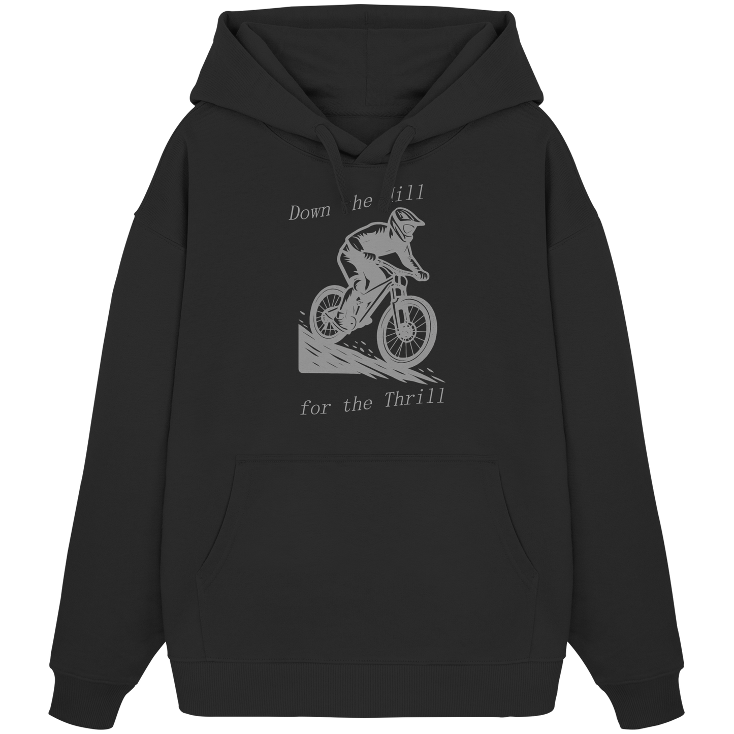 Down the Hill - Organic Oversize Hoodie
