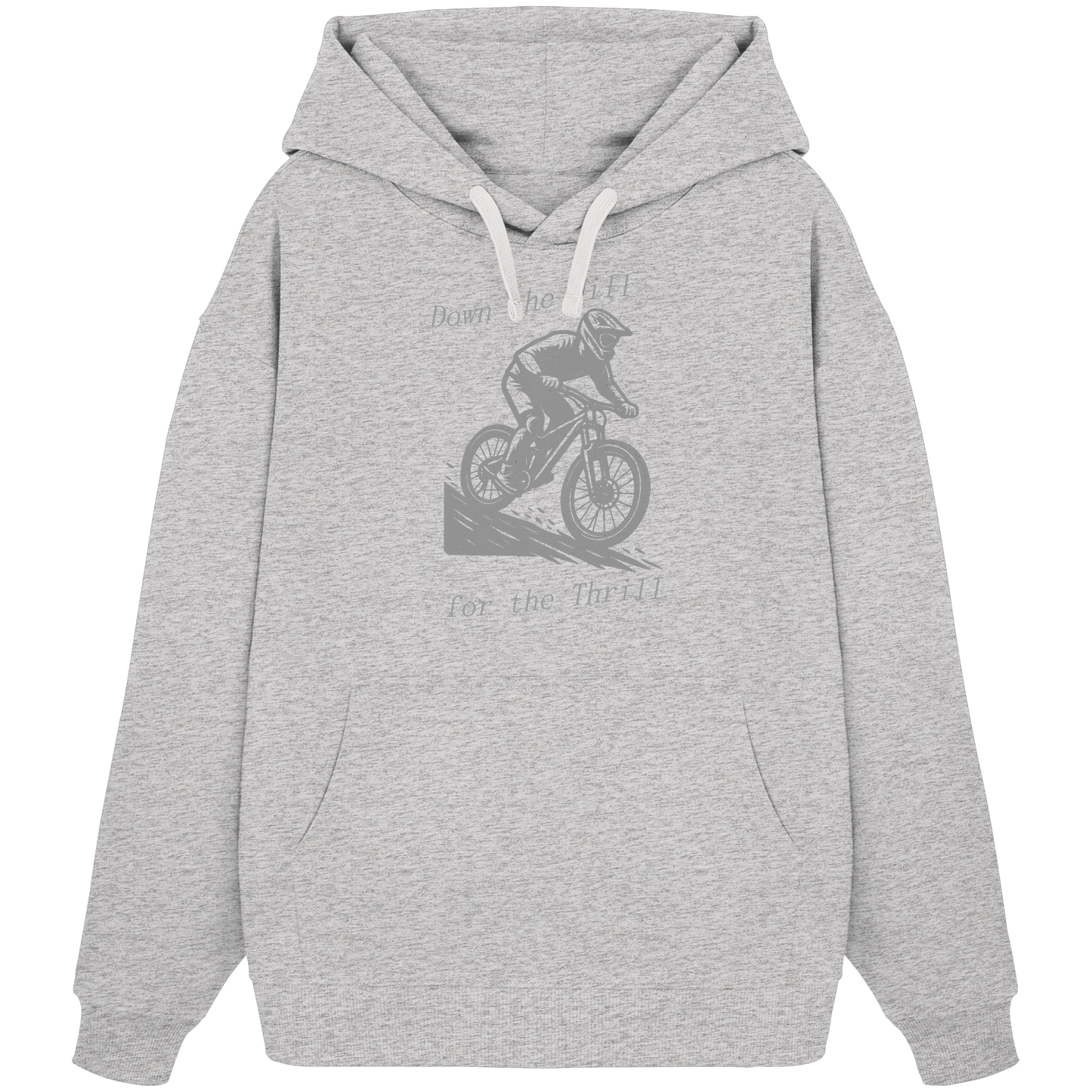 Down the Hill - Organic Oversize Hoodie