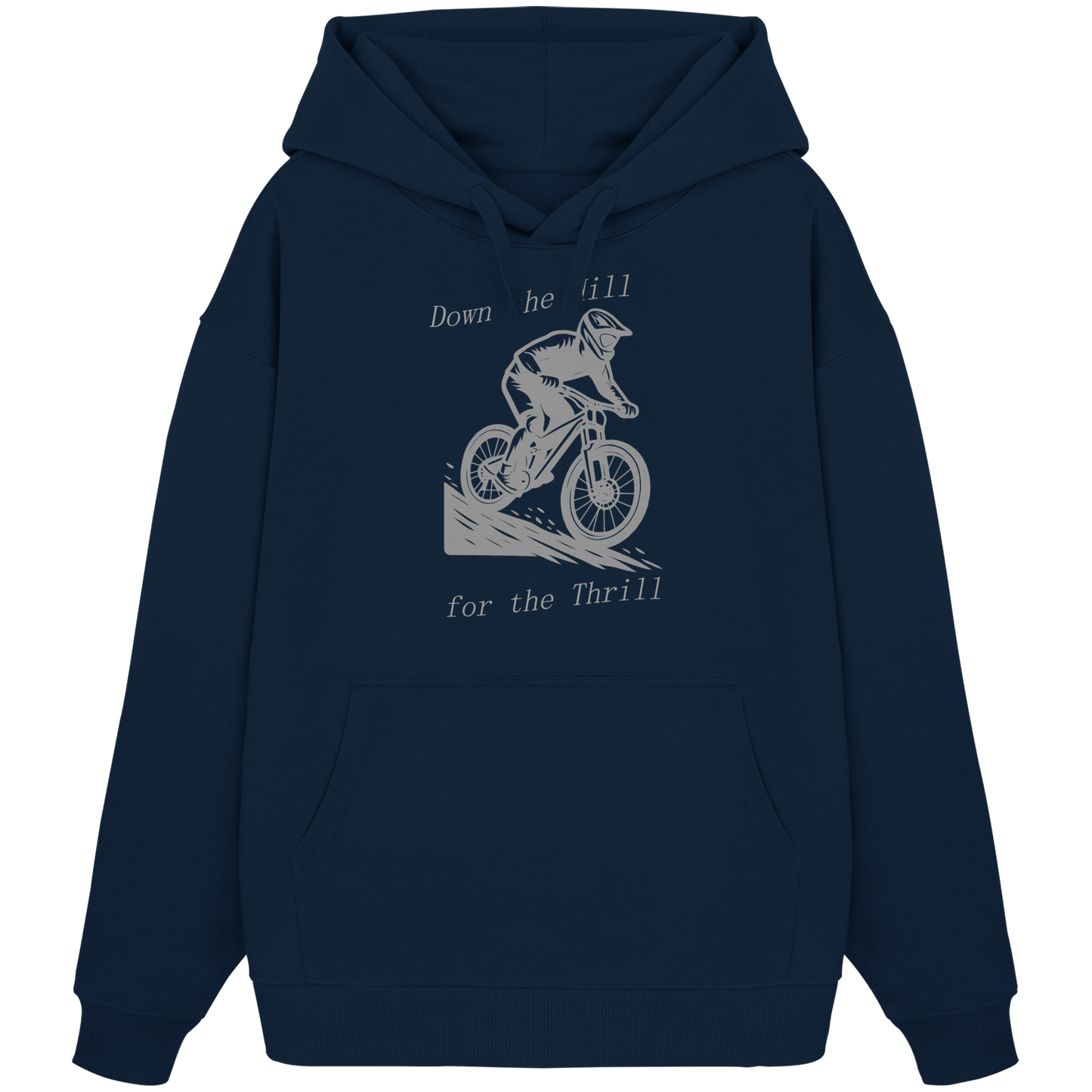 Down the Hill - Organic Oversize Hoodie