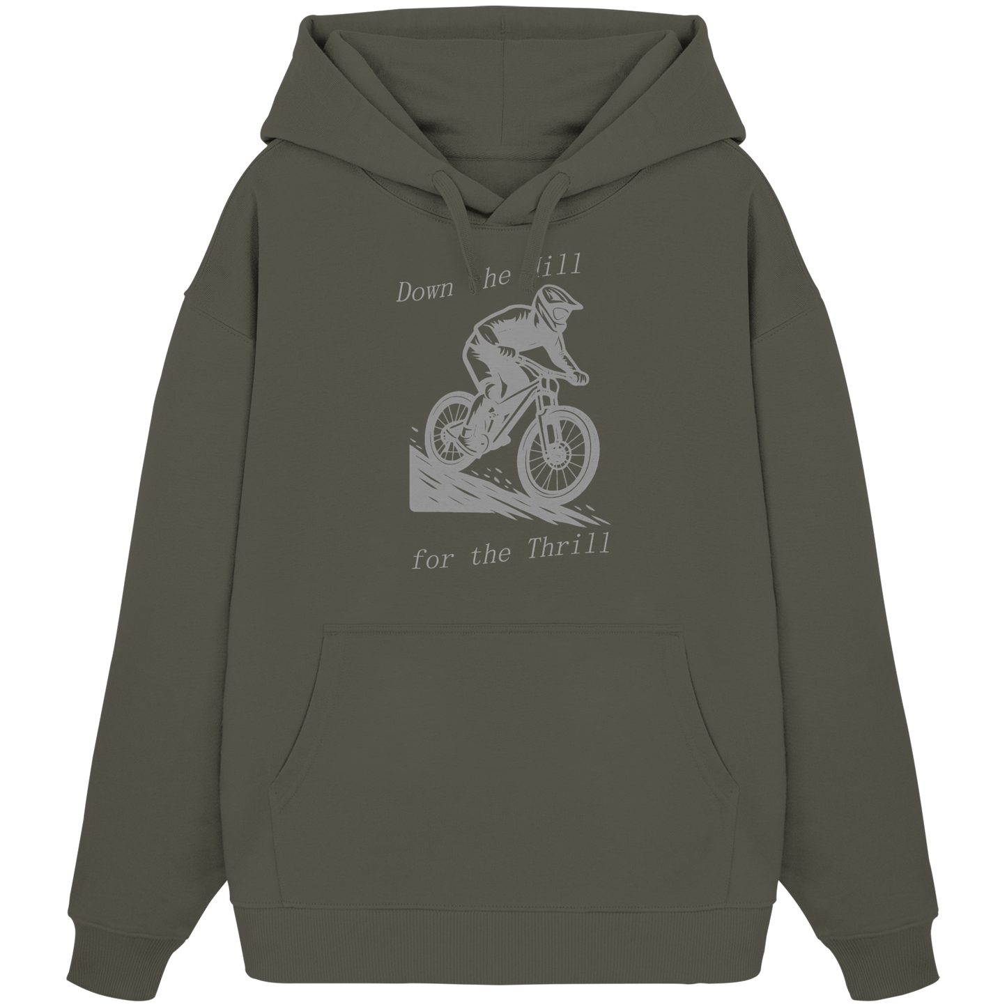 Down the Hill - Organic Oversize Hoodie